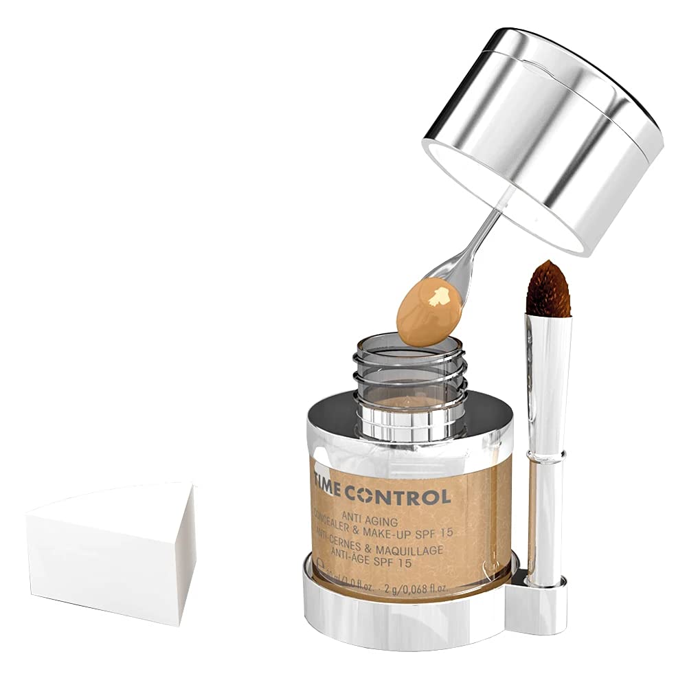 Time Control Anti Aging Make-up + Concealer; être belle Cosmetics; feuchtigkeitsspendender Concealer + Anti-Aging Make-up in TC Nude Cream TC Ivory Beige