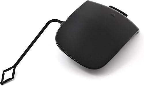 Tapa de gancho de remolque para parachoques delantero, compatible con Mini Cooper S F55 F56 F57 2014-2018 51117337796 negro