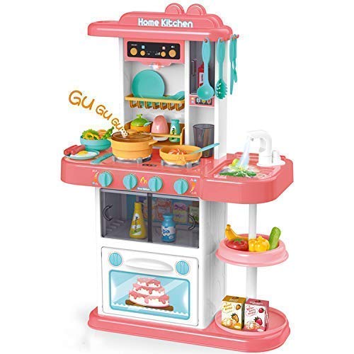 Buy UNIQUE CREATION Kids 43 Piece Kitchen Play Set with Lights & Sound