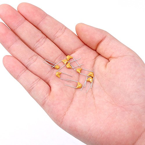 Image of Hilitchi 720-Pcs 0.1uF-100nF 24 Value DIP Monolithic Multilayer Ceramic Chip Capacitors Assortment Kit