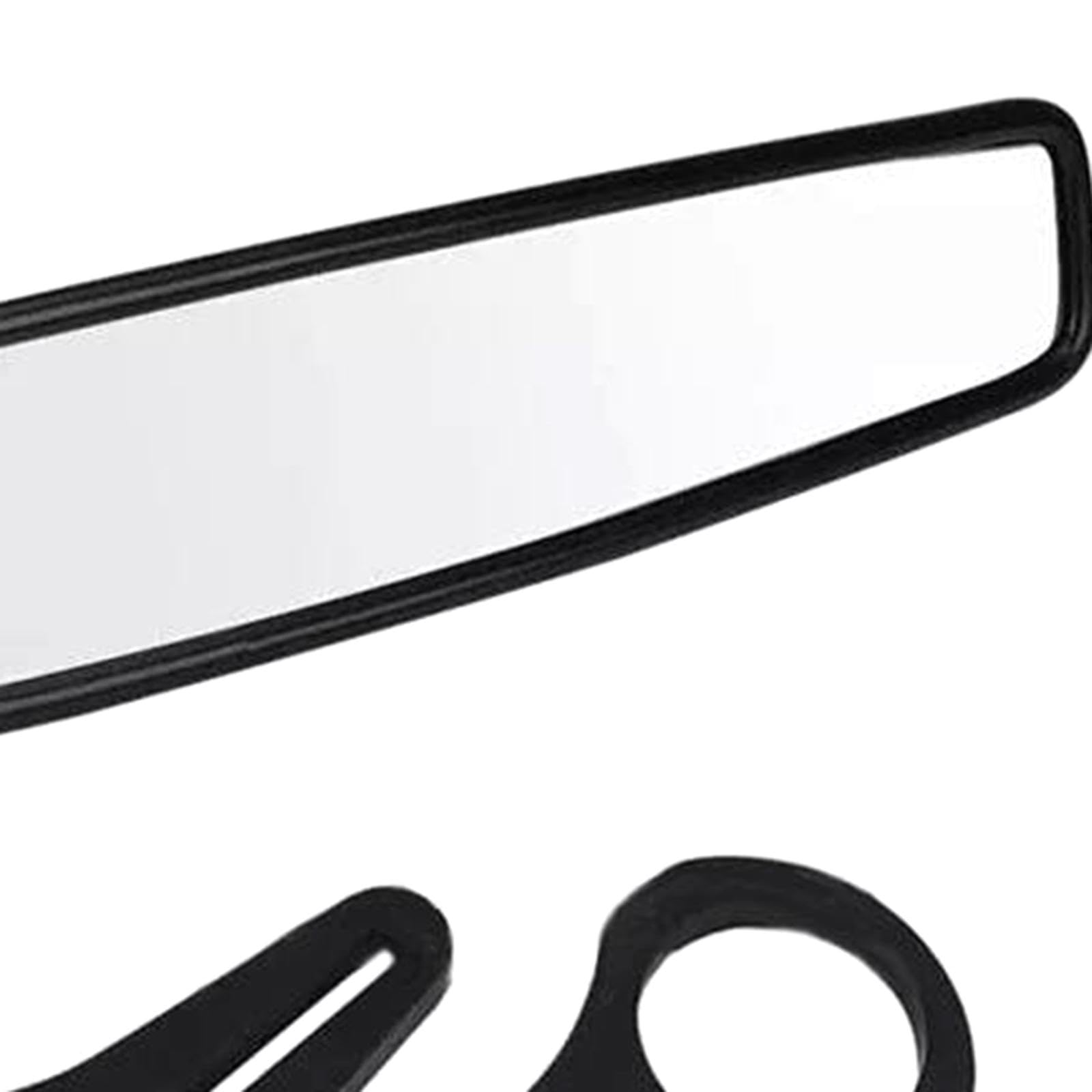 1 Pezzo Specchio Convesso Panoramica Specchietto Retrovisore UTV Clip Regolabile Antiurto Montaggio Roll Bar per Auto Adatto a Guida