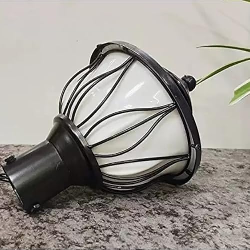 Image of SINOMAN Metal and Polycarbonate Gate Light for Home Gate Waterproof | Lamps for Entrance | Outdoor Garden Light | Pillar Lights