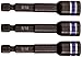 Irwin Tools 1837548 Impact Performance Series Nut Setter (3 Pack), 5/16"