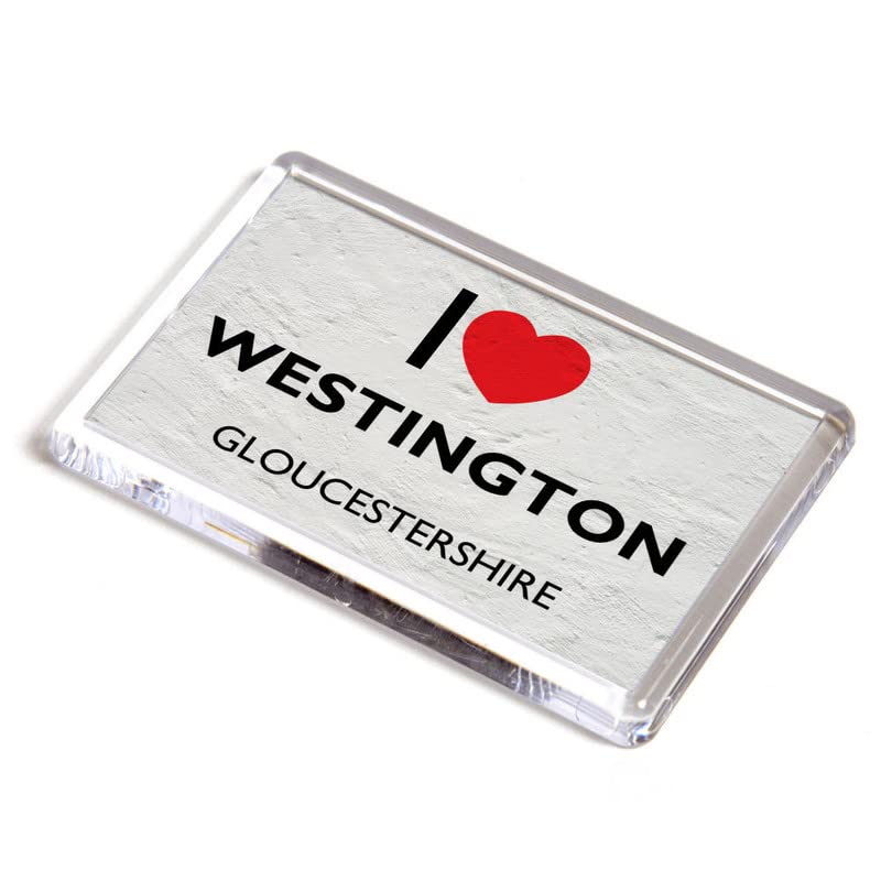 FRIDGE MAGNET - I Love Westington, Gloucestershire