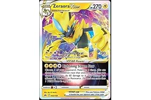 Pokemon Zeraora VSTAR - Ultra Rare - Crown Zenith