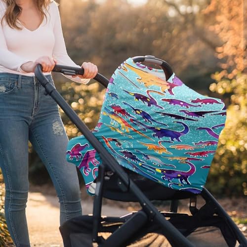 Image of Dragon Baby Car Seat Cover Dust Cover Nursing Breastfeeding Covers for Babies Multifunctional Durable Car Seat Cover Breastfeeding Shawl