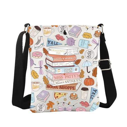 WCGXKO TV Show Inspired Crossbody Bag TV Show Merchandise Luker's Dinner Inspired Gifts