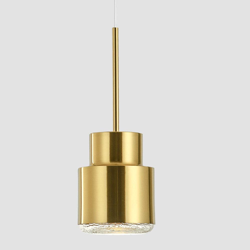 Colgante luz de vidrio para barra de cafetería y dormitorio de diseño moderno