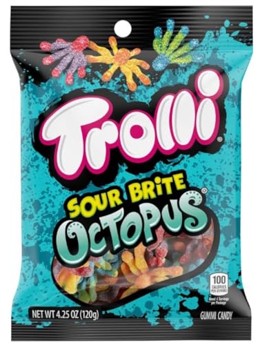 Trolli Sour Brite Crawlers (4 oz Bags) (Pack of 3) miniatura 1