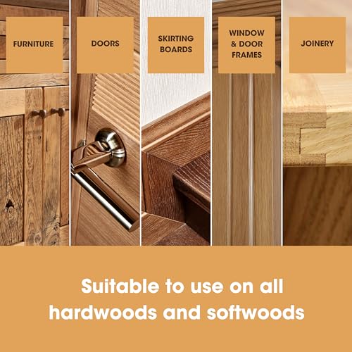 ​Furniture Clinic Wood Varnish | Matte | Polyurethane Waterproof Coating | Water Based Clear Coat | Wood Sealer for Indoor & Outdoor Furniture | Perfect for Chairs, Tables, Cabinets | 250ml / 8.5 Oz - Thumbnail 6