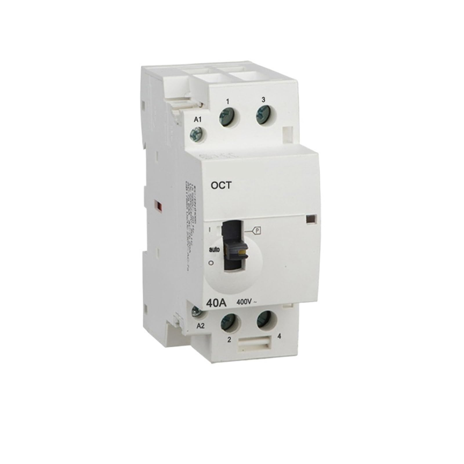 Contacteur de puissance 63A AC manuel pour automatiser le chauffage résidentiel 230V