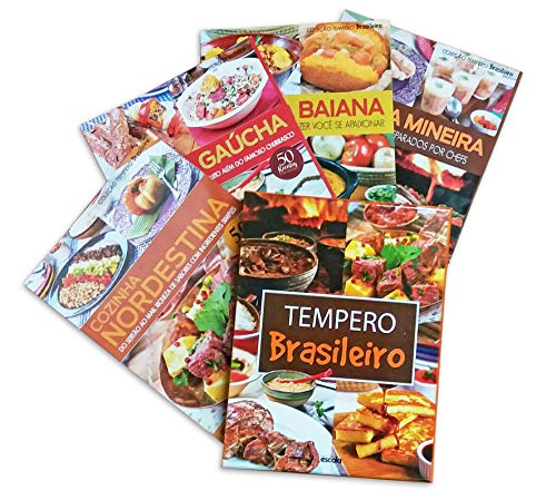 Box tempero brasileiro - 4 Volumes: 4 Volumes