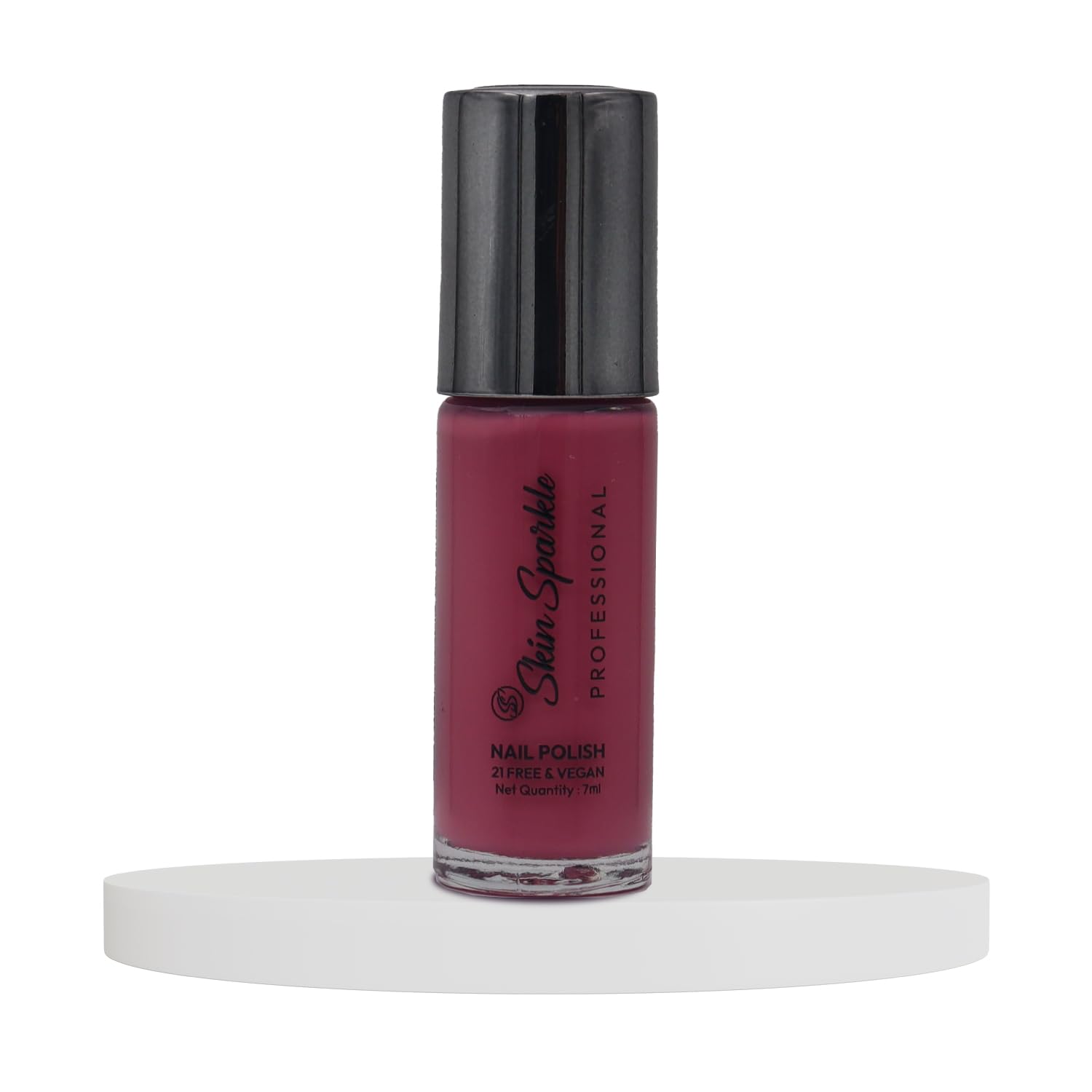 Skin Sparkle Professional Nail Polish | High-Gloss Finish | Quick-Drying, Long-Lasting | 21-Free & Vegan | Strengthens Nails | 7ml (33 - Sugar Daddy)-image-4