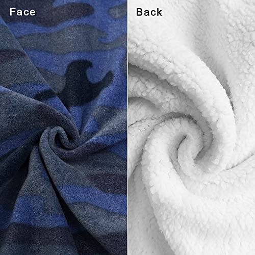 Image of BlueSnail Baby Swaddle, Soft and Comfortable, Newborn Easy Wrap Receiving Blanket, Suitable for 0-3 /3-6 Months (Dark Blue, 0-3 Months)