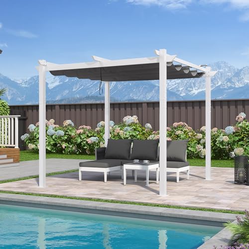 PURPLE LEAF Retractable 10'x10'