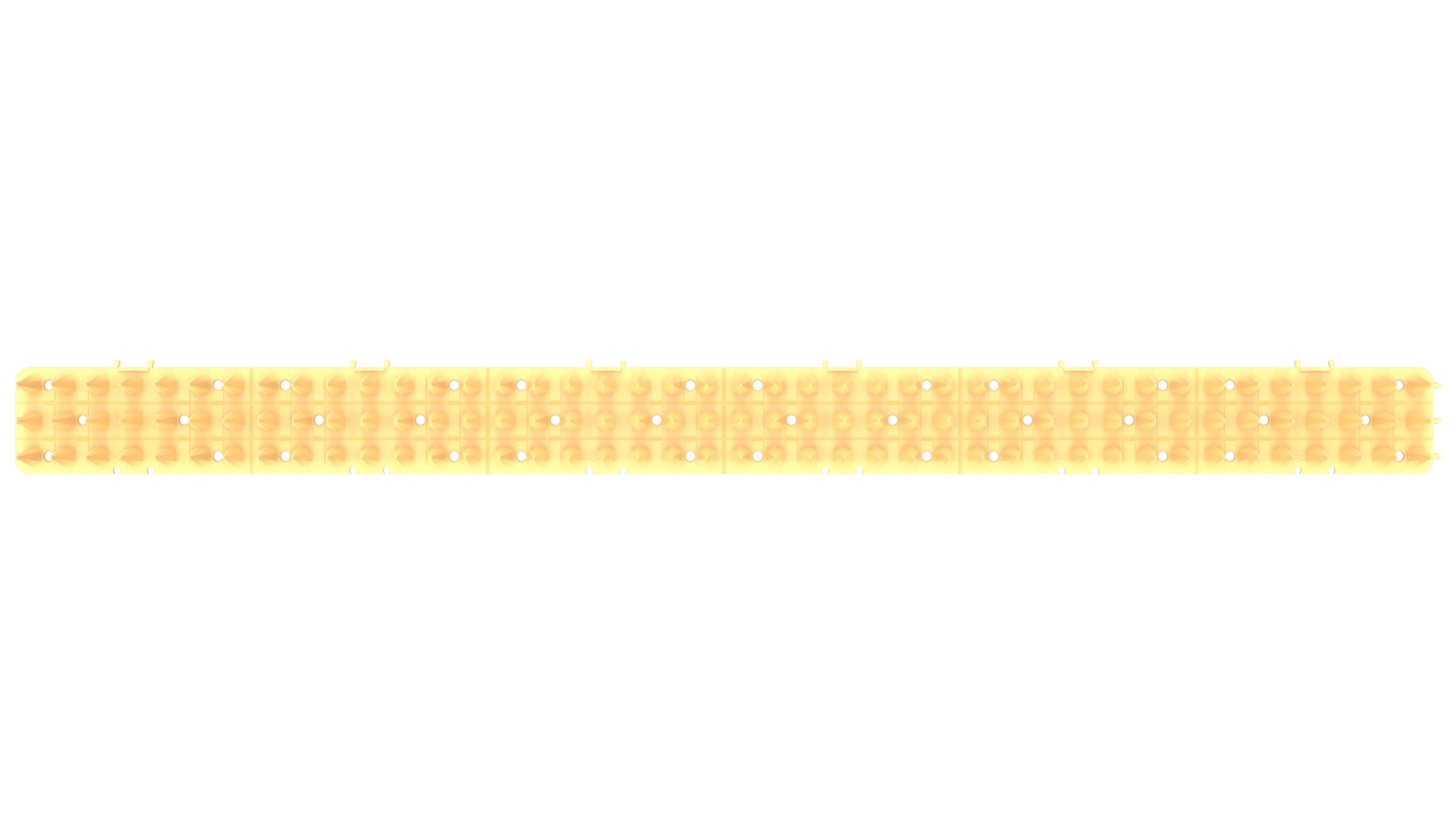 Spitze VOGELABWEHR/TAUBENABWEHR, DIE HÖCHSTEN VON 4 cm, ROSTFREI. (50, Beige)