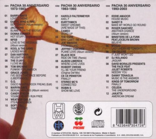 Pacha 30Th Anniversary