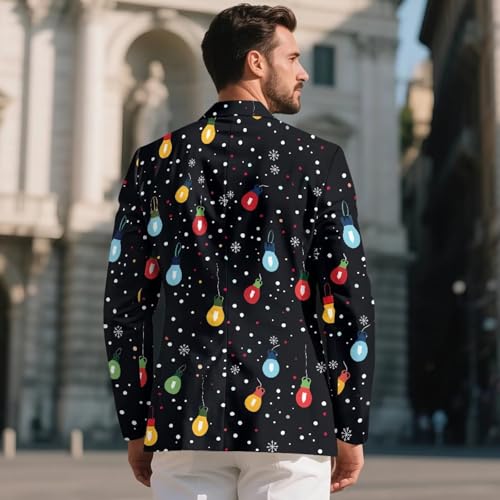 Men's Blazer One Button Suit Jacket Men Slim Fit Suit Sport Coats Suit Jacket Blazer for Men Festival Outfits3