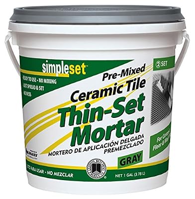 Custom Building Products SimpleSet Gray Thin-Set Mortar 1 gal.