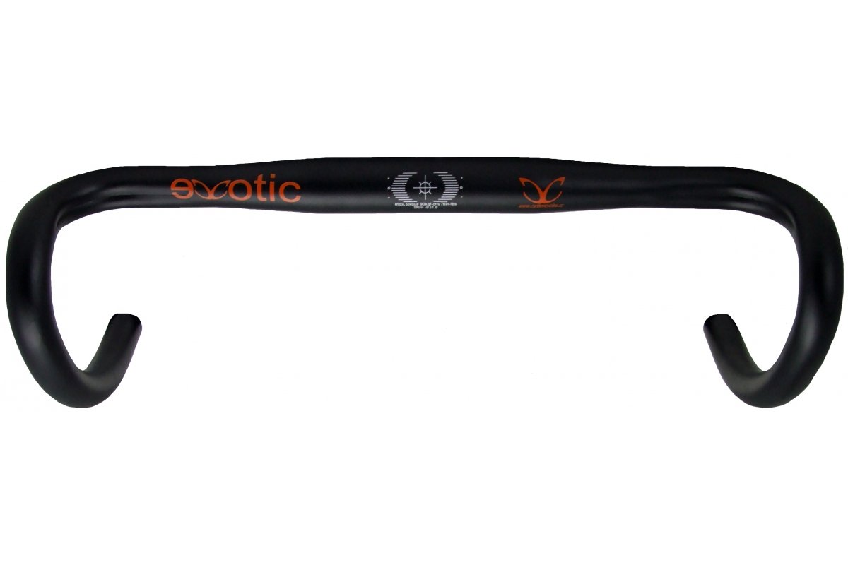 Exotic Classic Curve Double Butted OS 31.8 Road Guidon 420 mm Encastrement de câble