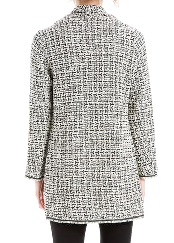 Max Studio Women's Tweed Long Jacket4