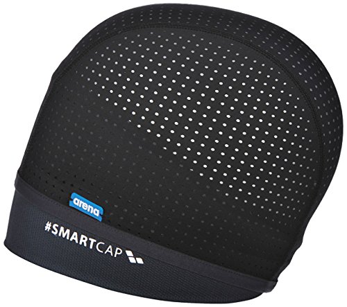 Arena Touca Smartcap Aquafitness, Preto