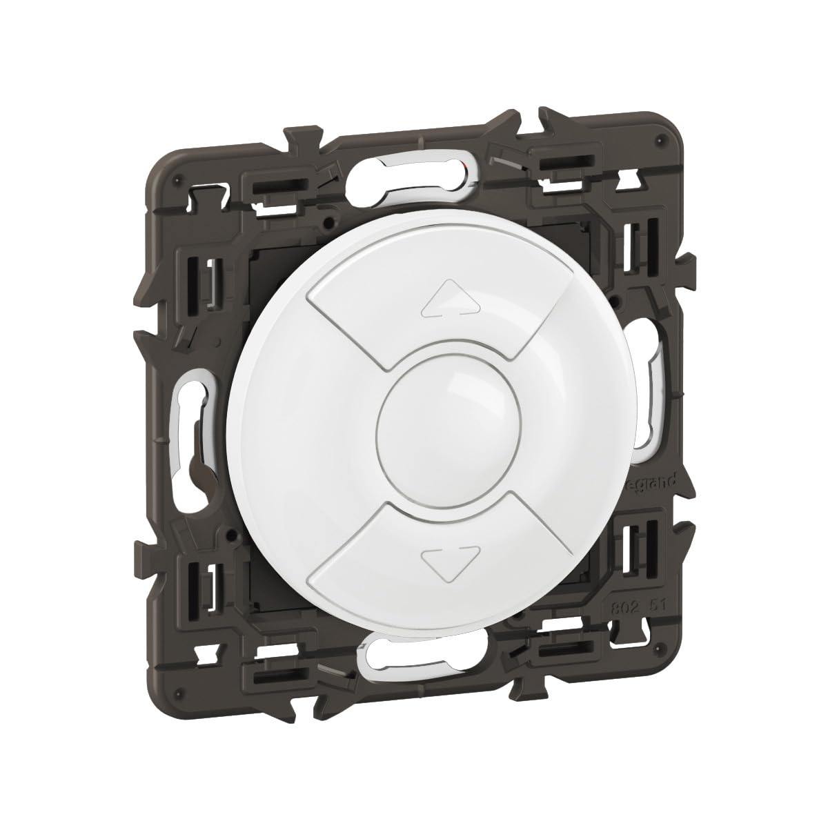 LEGRAND | Interrupteur Volet Roulant Commande Directe De Moteur, Céliane, Fonction Montée/Descente/Stop, Connexion Rapide Sans Outil, Finition Blanche À Équiper D'Une Plaque