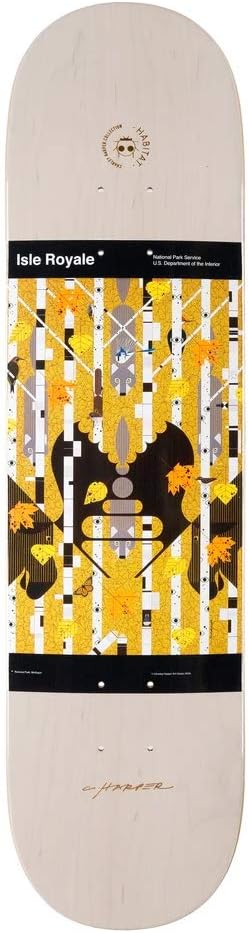 Habitat Skateboard Deck Harper Isle Royale 8.0"