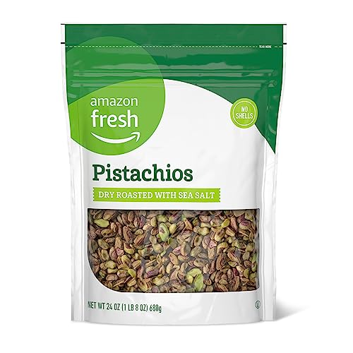 15% coupon - Amazon Pistachios, Dry Roasted, No Shells, 24oz