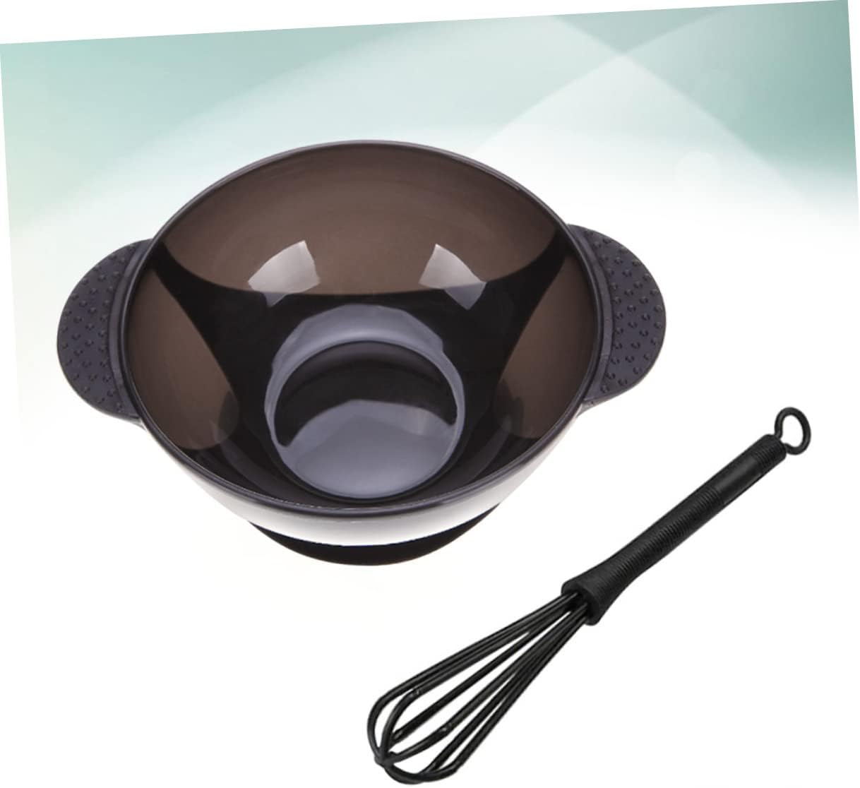 Hair Dye Bowls ，Hair Mixing Bowl ，1set Dyeing Agitator Set Cup for Easy Coloring Black Tinting and Stirrer