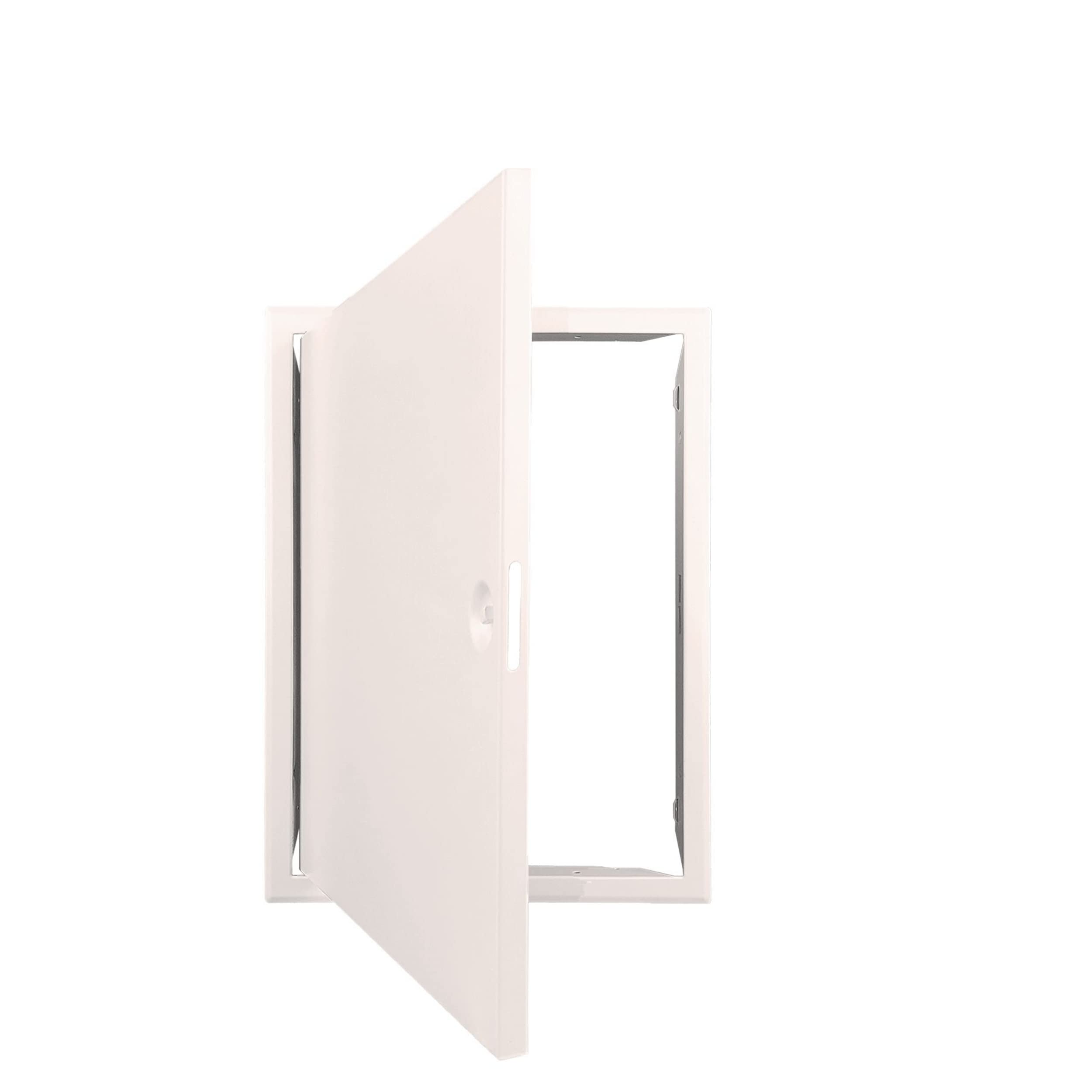 Revisionsklappe Revisionstür Weiß Softline "The White Edition" mit Vierkantverschluss 400x500mm