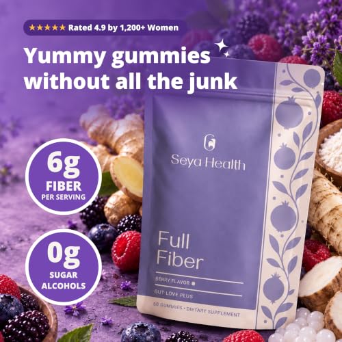 Seya Health Fiber Gummies for Women