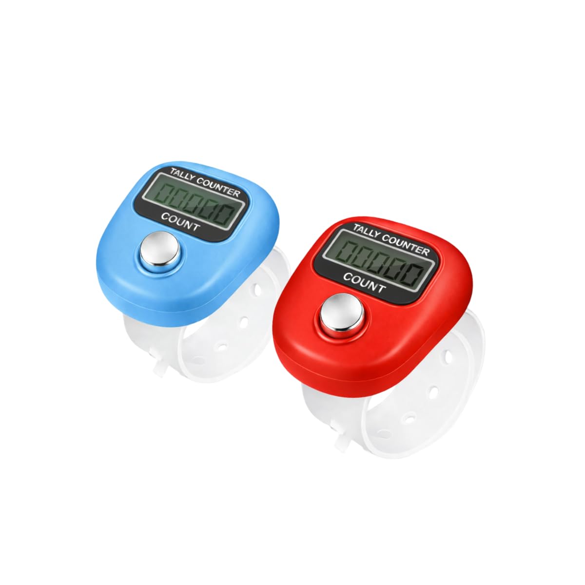 Gladiadora® Digital Finger Counter for Chanting Jap and Multi use Finger Counter Different Use- for naam jaap -Mantra Jap - Multicolor (Pacl of-2)-image-29