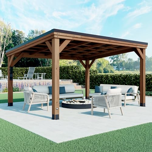 Backyard Discovery Arcadia 14x12 Cedar Gazebo