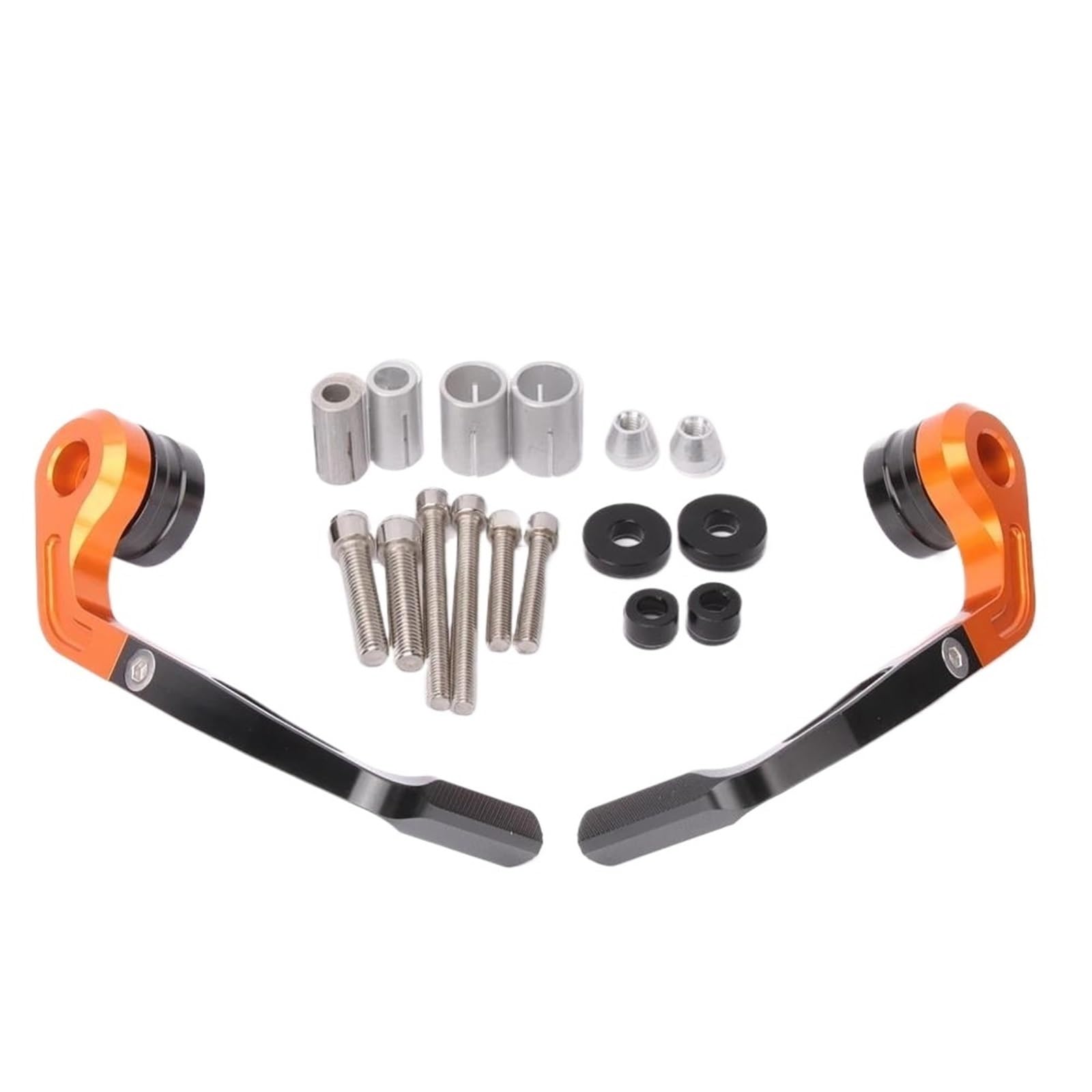 HJTEDHE Motorcycle Brake Clutch for CBR650R 1000RR/R 500R 400R 250RR Motorcycle Brake and Clutch Lever Handle Protector(Orange)