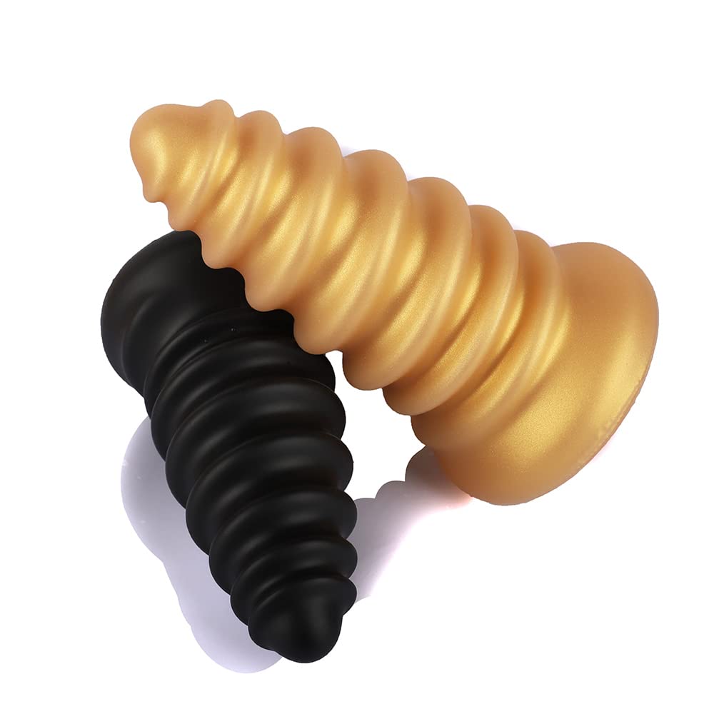 Xuomt 2023 Neue Anal Plug mit Saugfuß Anus Dildo Silikon Analplug Butt Plug  S/M/L/XL Prostata Massager Anal Sex Spielzeug Masturbatoren Sex Spielzeug  für Frauen und Männer (Tyrannengold & XL) : Amazon.de: Drogerie