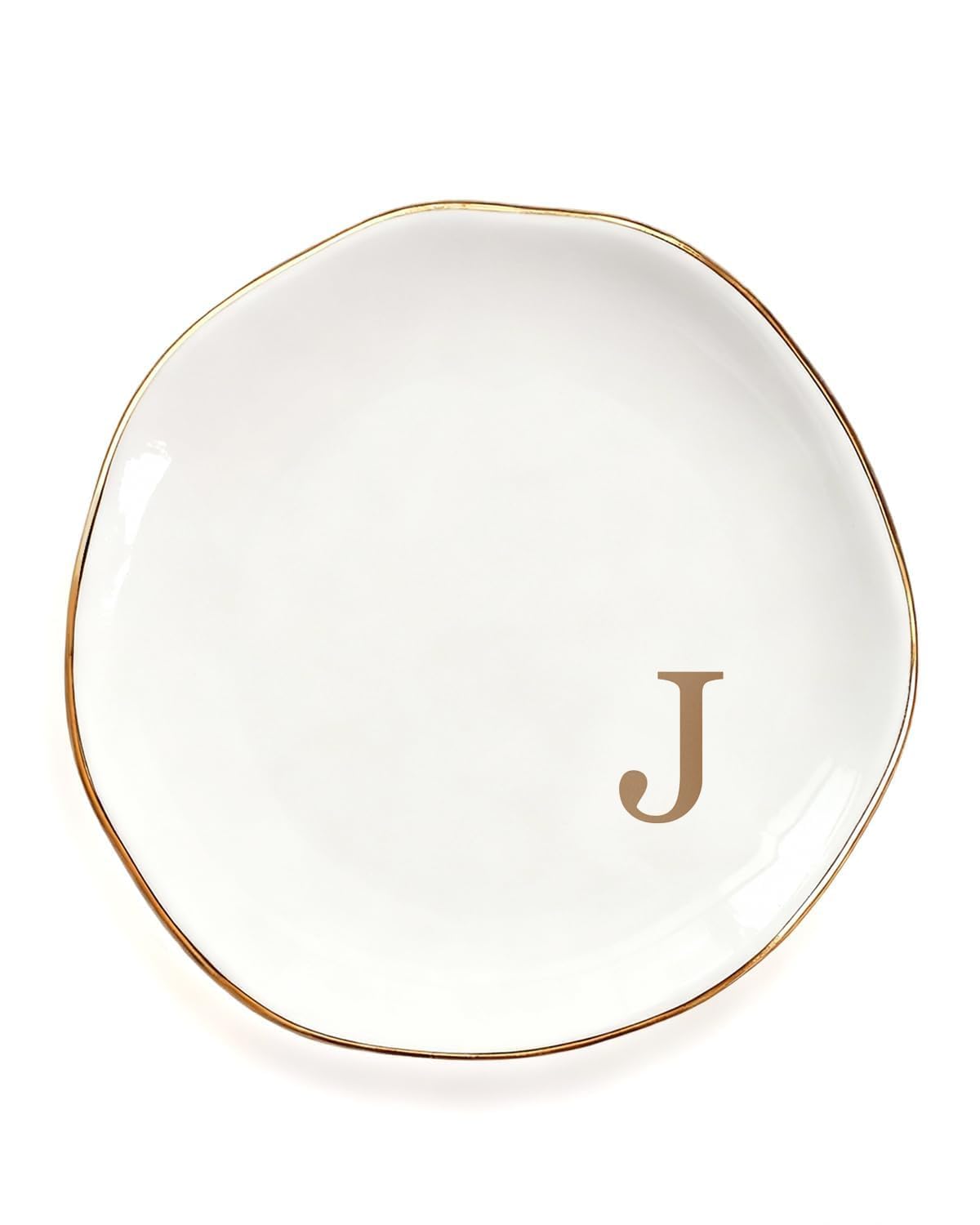 Ceramic Jewelry Tray Trinket Ring Dish Personalized Gifts for Women Bride