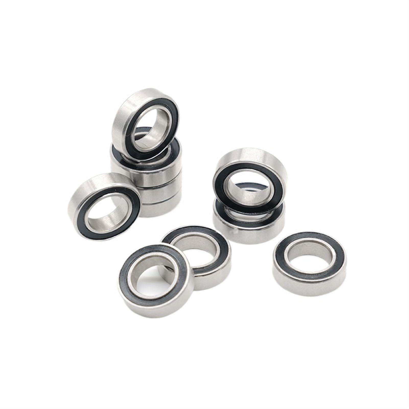 Roulements rigides à billes 10 pièces S MR148 RS roulements d'imprimante 3D ABEC-7 8X14X4mm roulement à billes en acier inoxydable MR148
