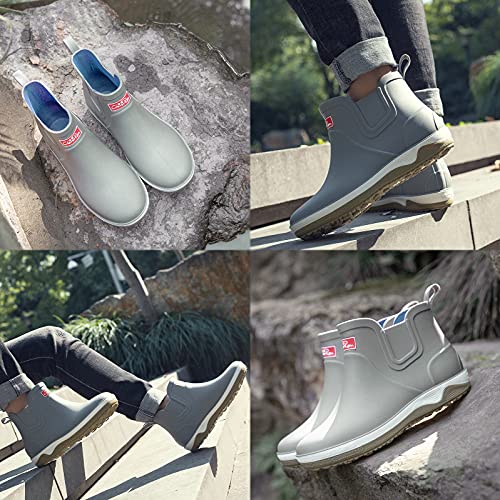 Image of Men's Ankle Rain Boots Waterproof