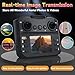Toladrone TD12LCD Drohne mit Kamera für Erwachsene, Bürstenloser Motor Drohnen mit LCD-Bildschirm Echtzeitübertragung Faltbarer Quadcopter Drone für Anfänger