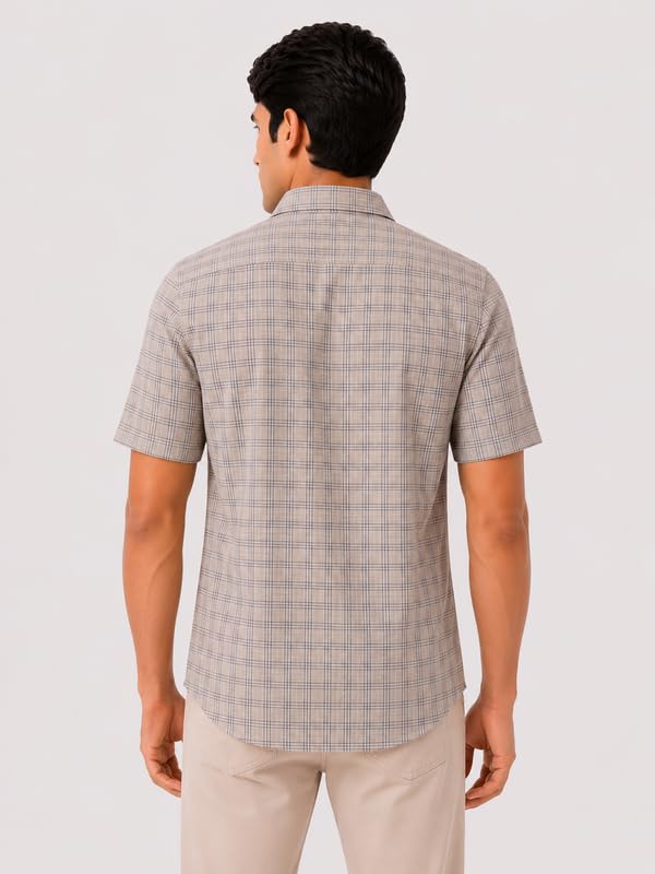 Image of Mens Half Sleeves Regular Shirt