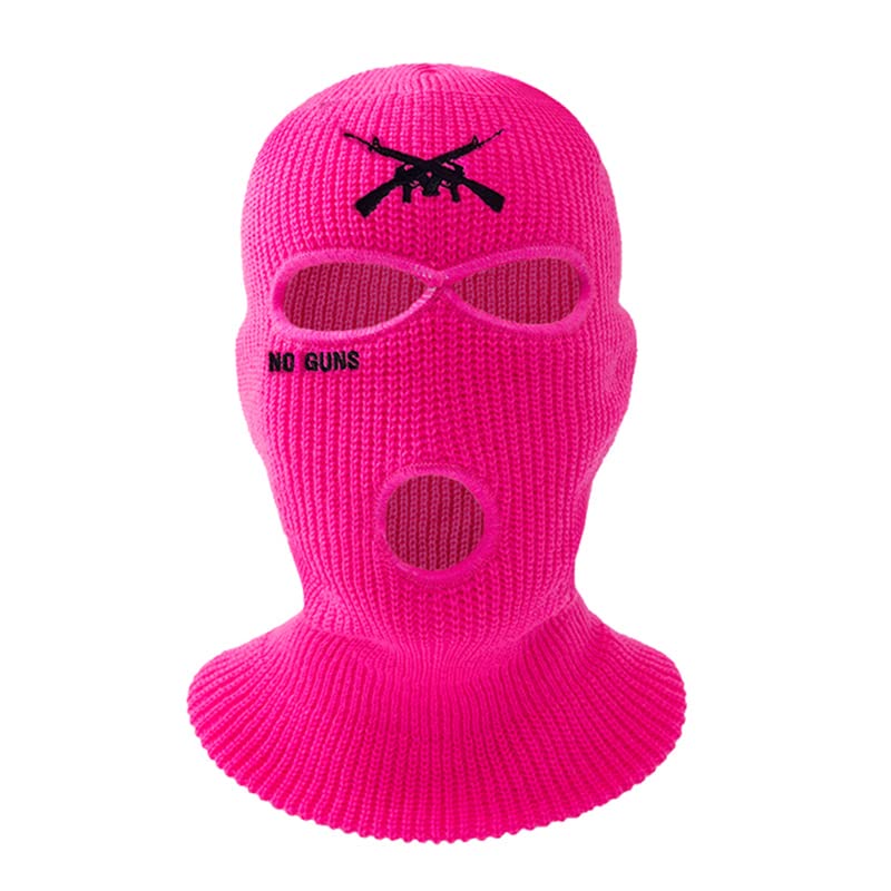 3 Hole M16A4 Ski Mask Full Face Balaclava Winter Outdoor Sports Neck Warmer Thermal Cycling for Men Women