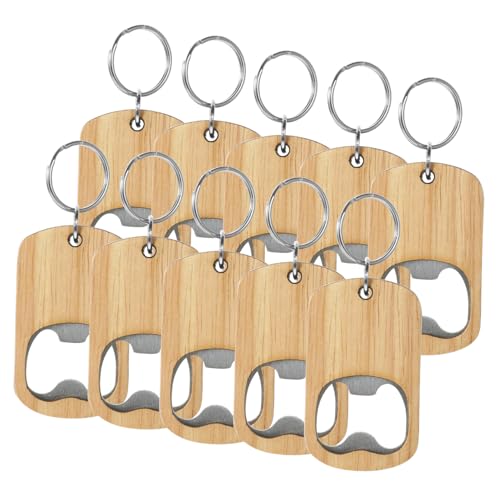 Décapsuleur bois massif lot 10 fini les clés perdues en camping pour homme