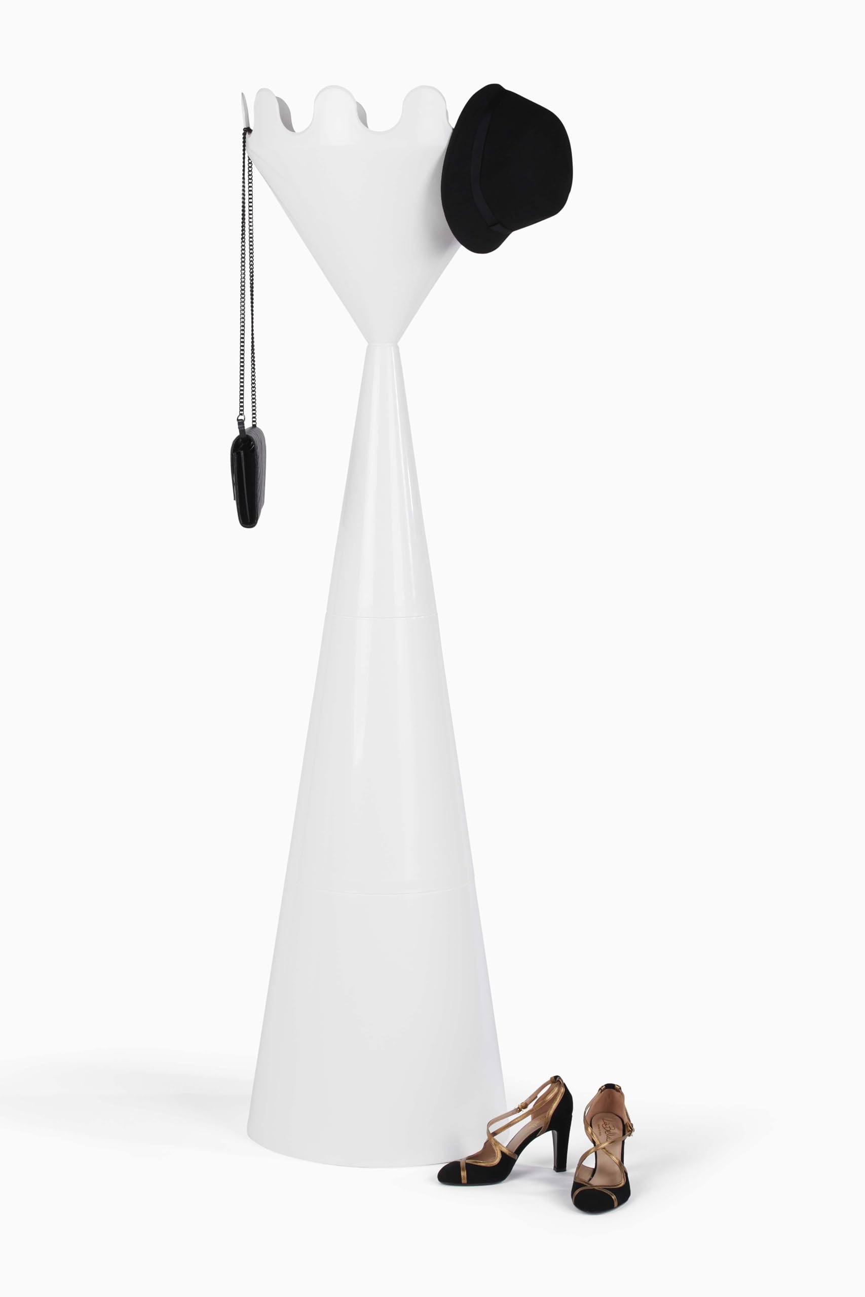 SCACCO MATTO BIANCO Appendiabiti da terra by Servettocose