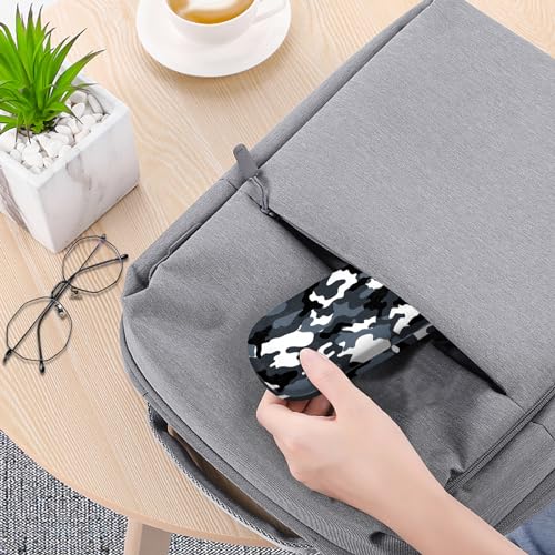 Image of Eyeglasses Case Hard Shell Protective Case for Glasses Eyeglass Box with Cleaning Cloth for Boys Men Man Cute Aesthetic