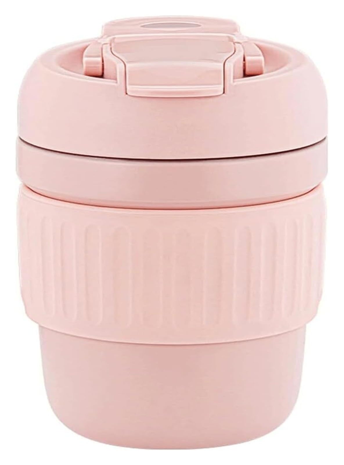 Vaso con pajita aislado al vacío de acero inoxidable 316