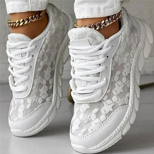 Women's Luxurious Orthopedic Sneakers, Non-Slip Comfortable Orthopedic Sneakers for Women,Hollow Breathable Mesh Shoes4