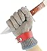 Elolicu Cut Resistant Gloves, Stainless Steel Level 5 Protection Working Safety Glove Hand Protection Gloves Food Grade Kitchen Butcher Glove for Kitchen Butcher Outdoor Work Protective Hands