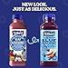 Naked Boosted Smoothie Blue Machine, 15.2 fl oz Bottle - Real Fruit Juice Smoothie with Fiber, Excellent Source of Vitamin C and Vitamin E for Immune Support