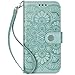 Ateeky iPhone 14 Pro Max Wallet Case,[Stand Feature] Protective PU Leather Flip Cover with Credit Card Slot [Magnetic Closure] for iPhone 14 Pro Max (Green)